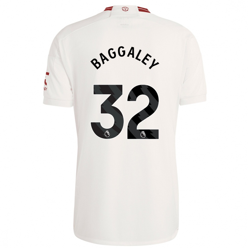 Enfant Football Maillot Sophie Baggaley #32 Blanc Troisieme 2023/24 Canada