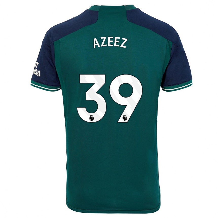 Enfant Football Maillot Miguel Azeez #39 Vert Troisieme 2023/24 Canada