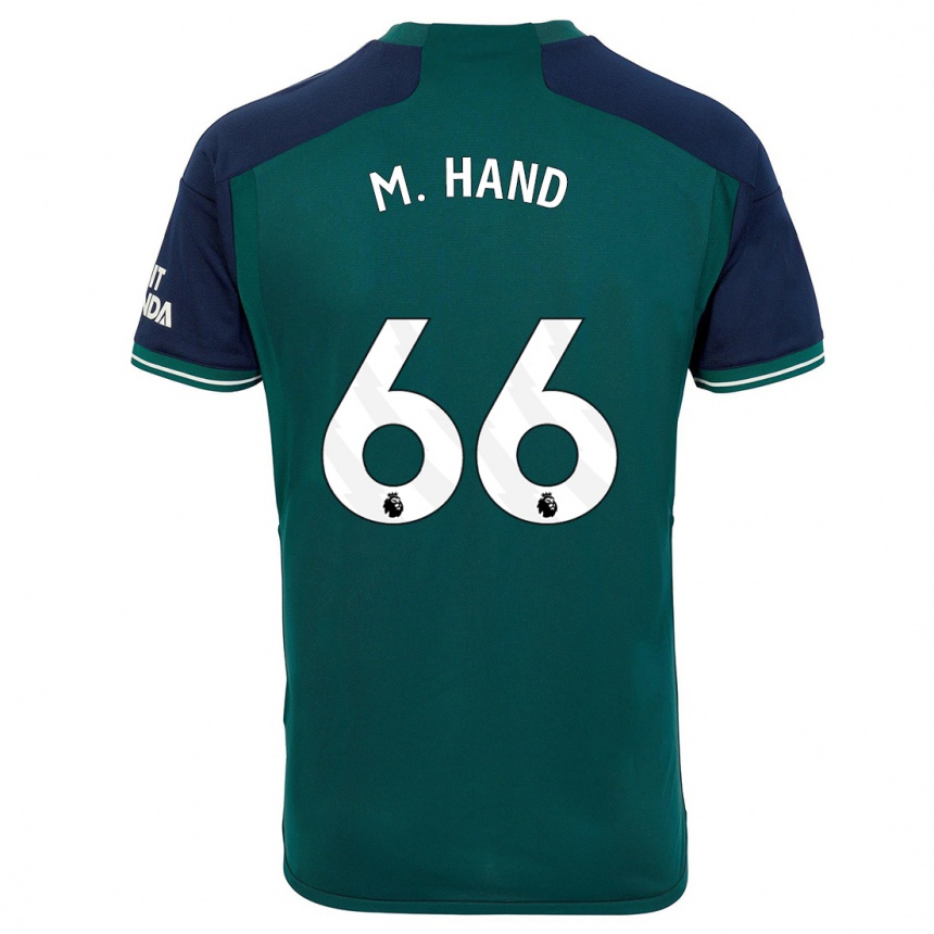 Kids  Ismail Oulad M'hand #66 Green Third Jersey 2023/24 T-Shirt Canada