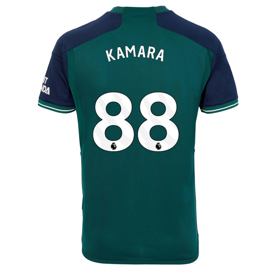 Enfant Football Maillot Osman Kamara #88 Vert Troisieme 2023/24 Canada