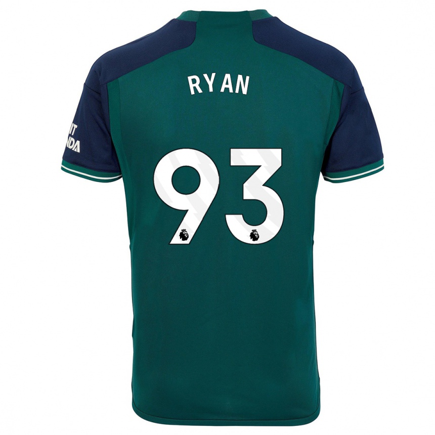 Enfant Football Maillot Kamarni Ryan #93 Vert Troisieme 2023/24 Canada