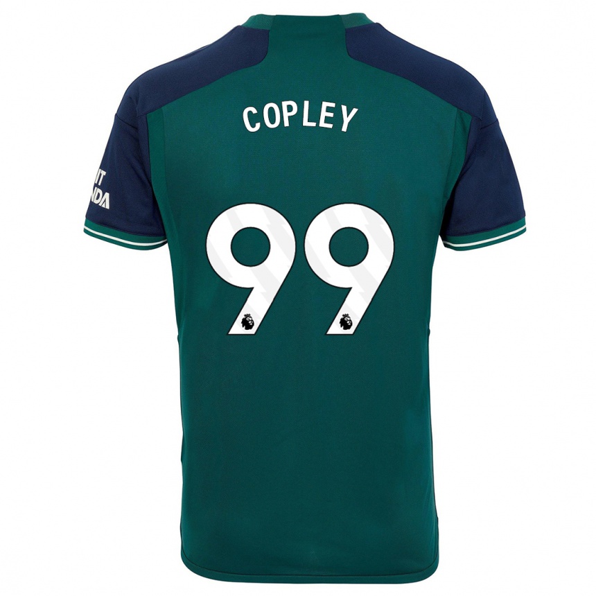 Kids Louie Copley #99 Green Third Jersey 2023/24 T-Shirt Canada