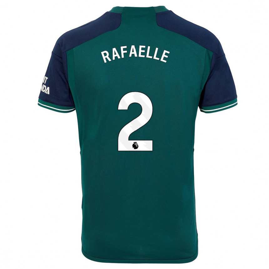 Enfant Football Maillot Rafaelle Souza #2 Vert Troisieme 2023/24 Canada