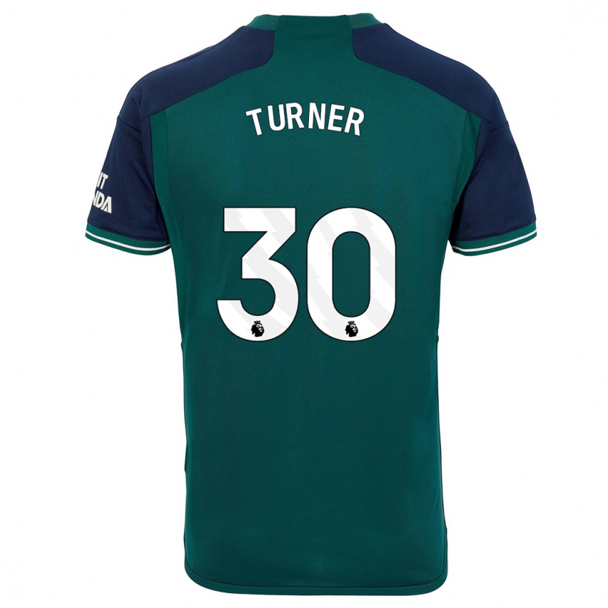 Enfant Football Maillot Matt Turner #30 Vert Troisieme 2023/24 Canada