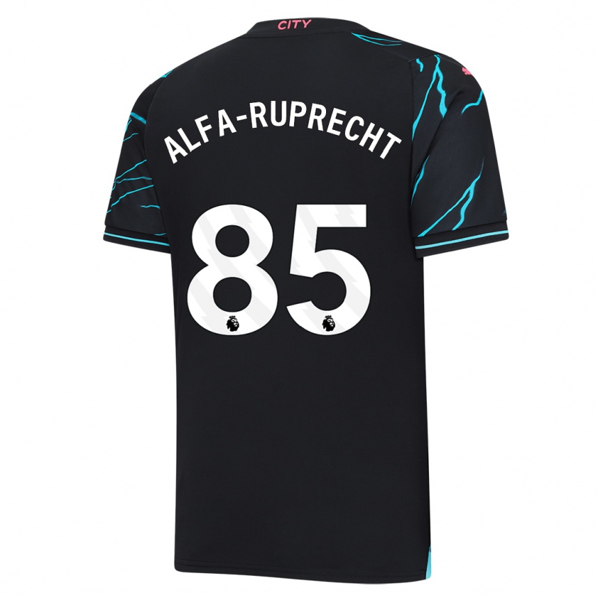 Kids  Farid Alfa-Ruprecht #85 Dark Blue Third Jersey 2023/24 T-Shirt Canada