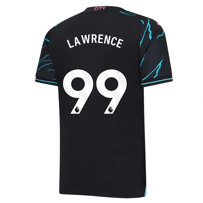 Kids Emilio Lawrence #99 Dark Blue Third Jersey 2023/24 T-Shirt Canada