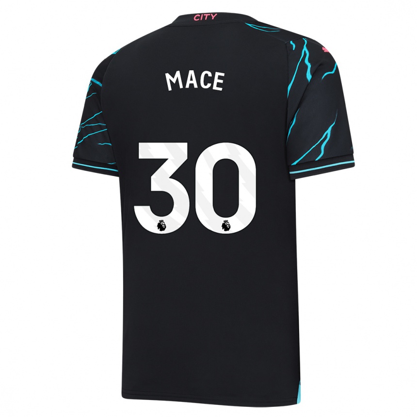 Enfant Football Maillot Ruby Mace #30 Bleu Foncé Troisieme 2023/24 Canada