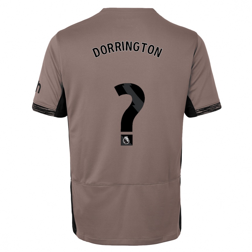 Enfant Football Maillot Alfie Dorrington #0 Beige Foncé Troisieme 2023/24 Canada