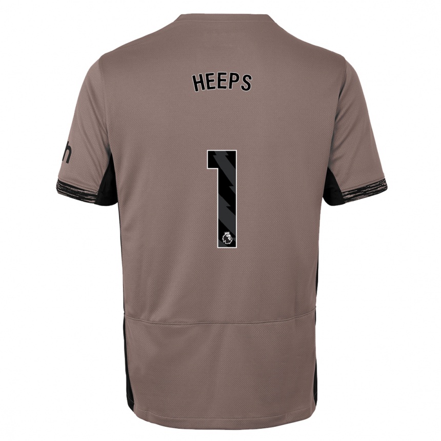 Kids Eleanor Heeps #1 Dark Beige Third Jersey 2023/24 T-Shirt Canada