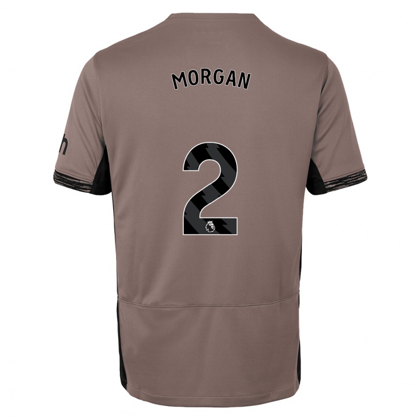 Kids Esther Morgan #2 Dark Beige Third Jersey 2023/24 T-Shirt Canada