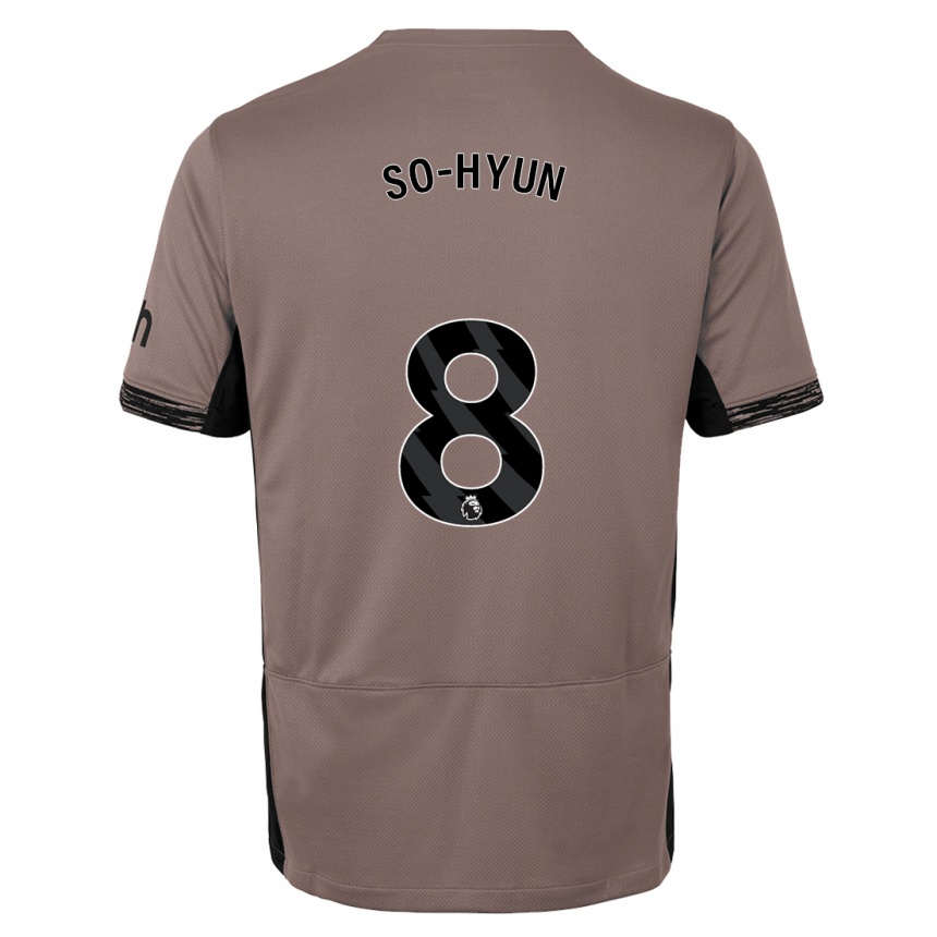 Kids Cho So-Hyun #8 Dark Beige Third Jersey 2023/24 T-Shirt Canada