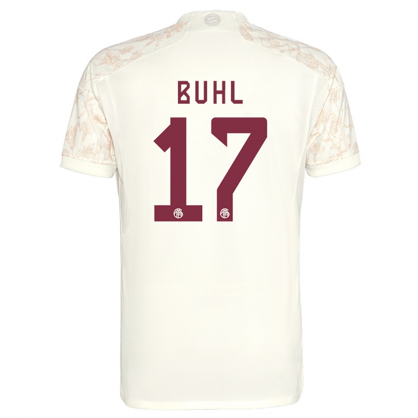 Kids Klara Buhl #17 Off White Third Jersey 2023/24 T-Shirt Canada