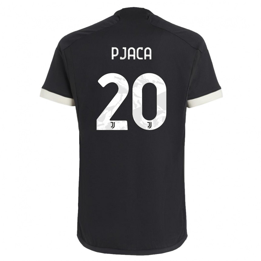 Kids Marko Pjaca #20 Black Third Jersey 2023/24 T-Shirt Canada