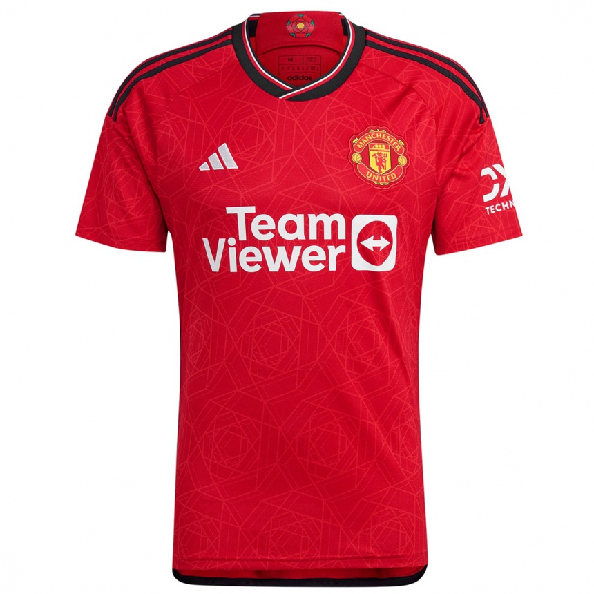 Homme Football Maillot Marcus Rashford #10 Rouge Tenues Domicile 2023/24 Canada