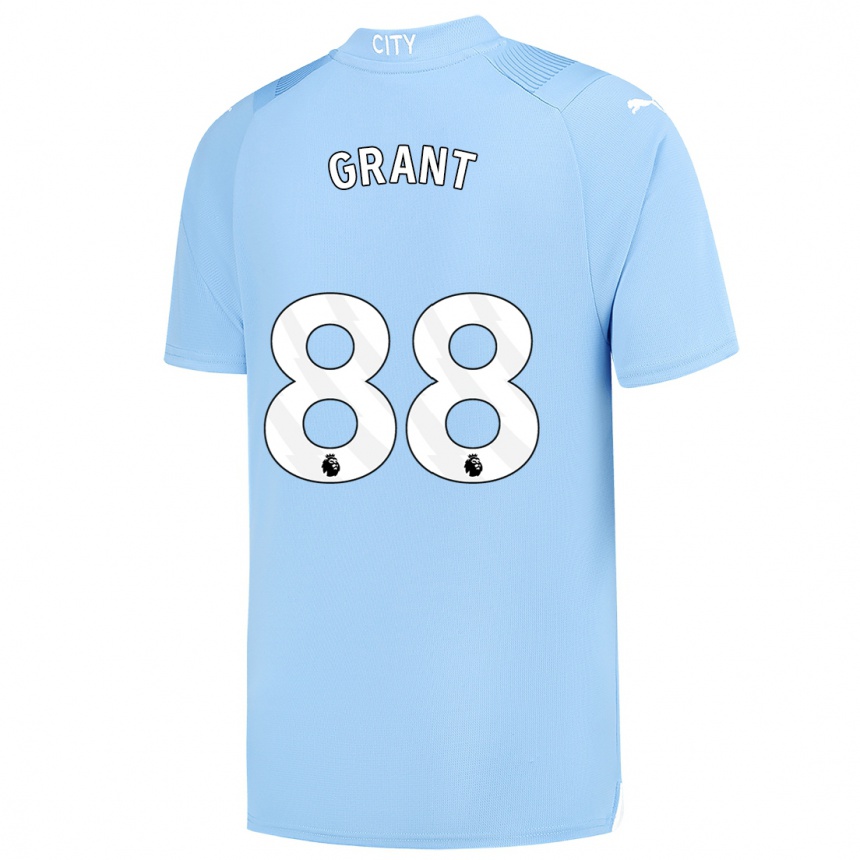 Homme Football Maillot True Grant #88 Bleu Clair Tenues Domicile 2023/24 Canada