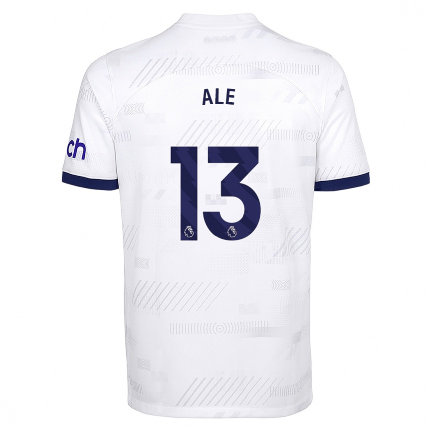 Homme Football Maillot Asmita Ale #13 Blanc Tenues Domicile 2023/24 Canada