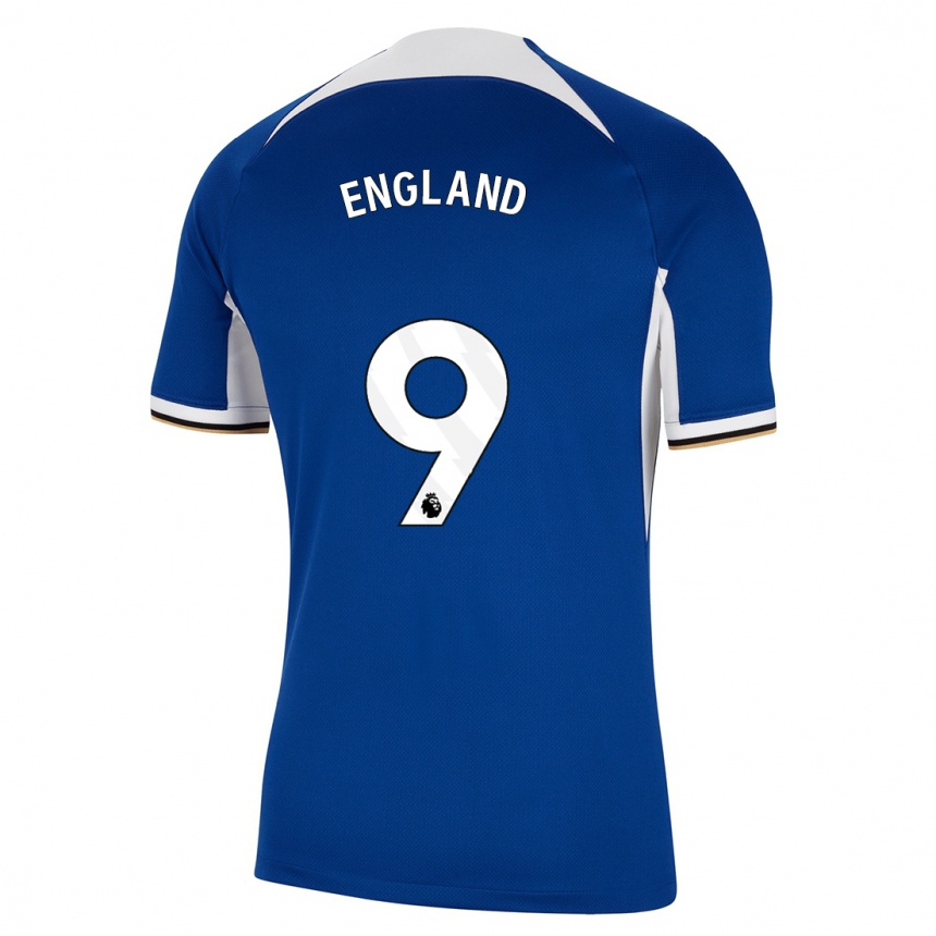 Homme Football Maillot Bethany England #9 Bleu Tenues Domicile 2023/24 Canada