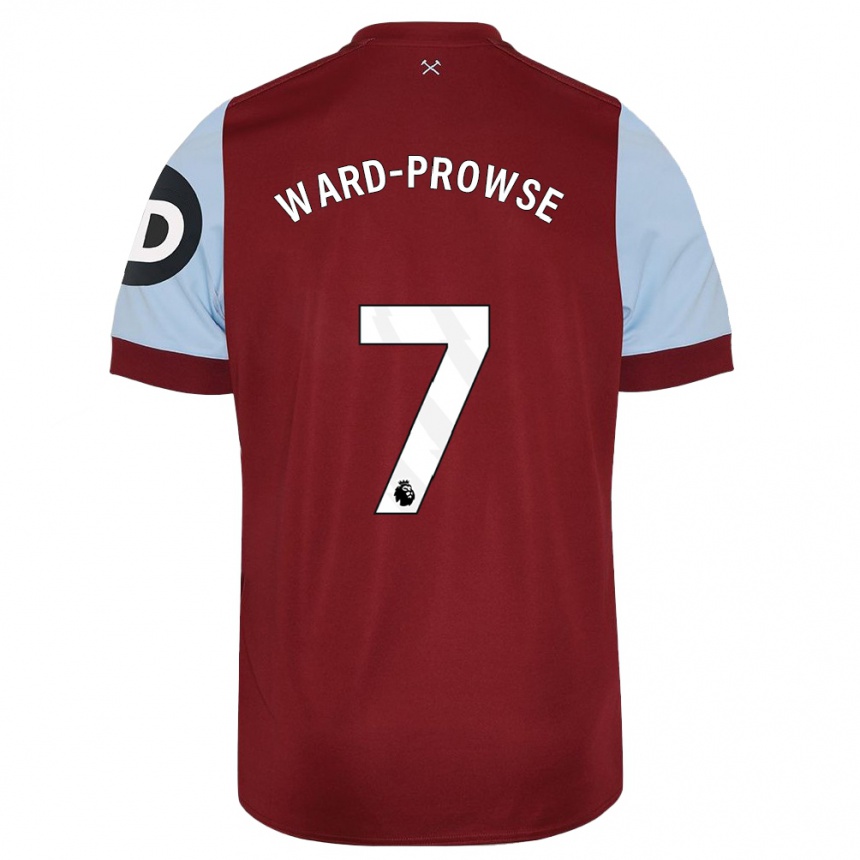 Homme Football Maillot James Ward-Prowse #7 Bordeaux Tenues Domicile 2023/24 Canada