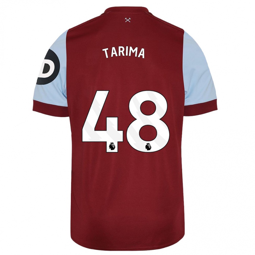 Homme Football Maillot Sean Tarima #48 Bordeaux Tenues Domicile 2023/24 Canada