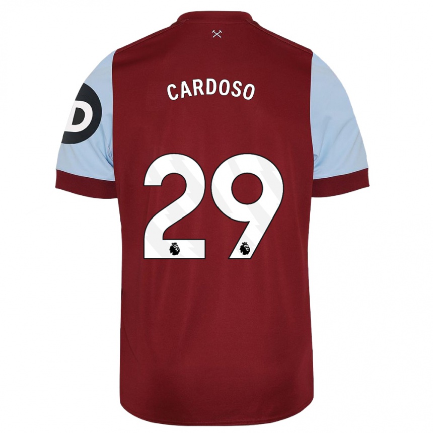 Homme Football Maillot Goncalo Cardoso #29 Bordeaux Tenues Domicile 2023/24 Canada