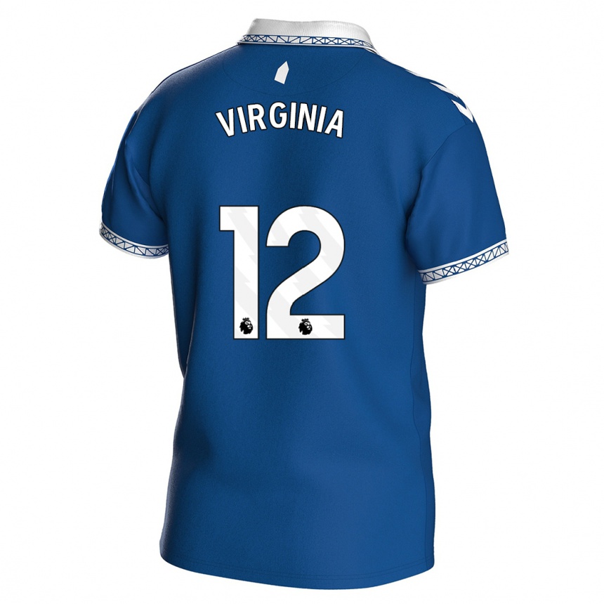 Men  João Virgínia #12 Royal Blue Home Jersey 2023/24 T-Shirt Canada