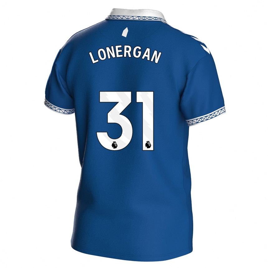 Men  Andy Lonergan #31 Royal Blue Home Jersey 2023/24 T-Shirt Canada