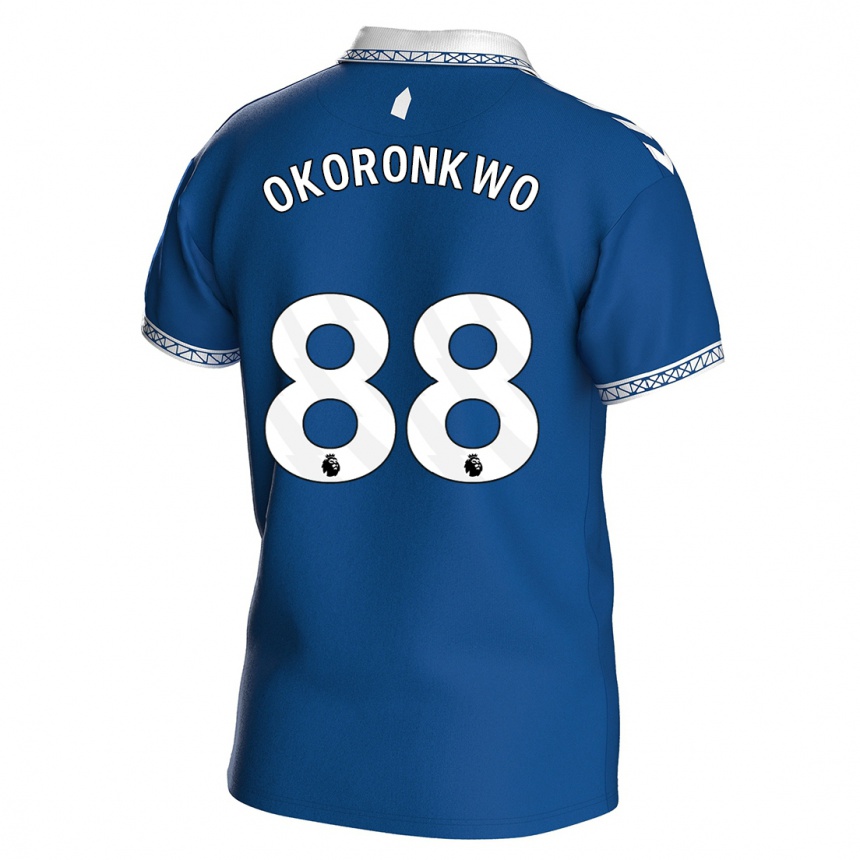 Men  Francis Okoronkwo #88 Royal Blue Home Jersey 2023/24 T-Shirt Canada