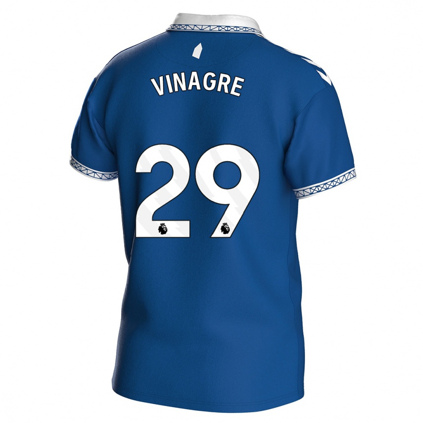 Homme Football Maillot Ruben Vinagre #29 Bleu Royal Tenues Domicile 2023/24 Canada