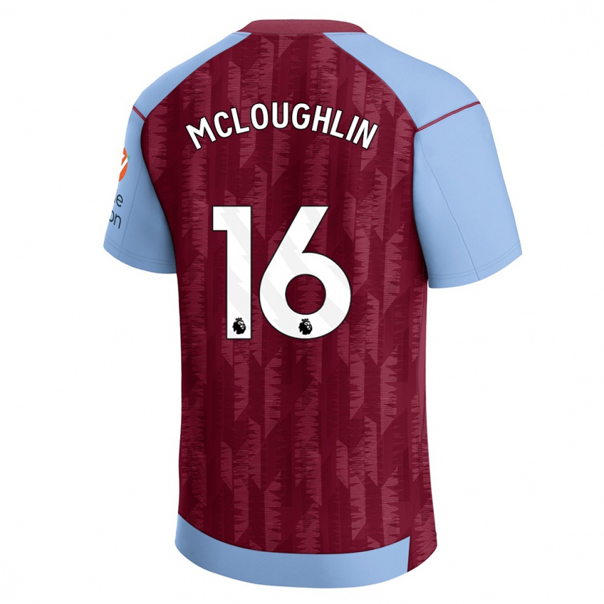 Homme Football Maillot Olivia Mcloughlin #16 Bleu Bordeaux Tenues Domicile 2023/24 Canada