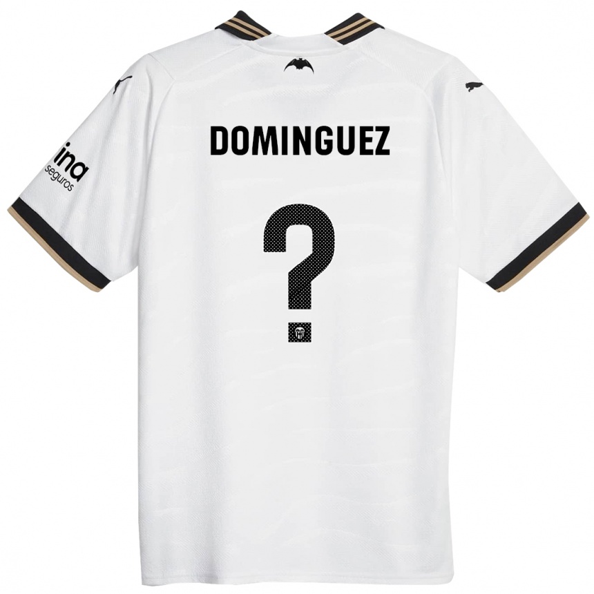 Men  Mario Dominguez #0 White Home Jersey 2023/24 T-Shirt Canada