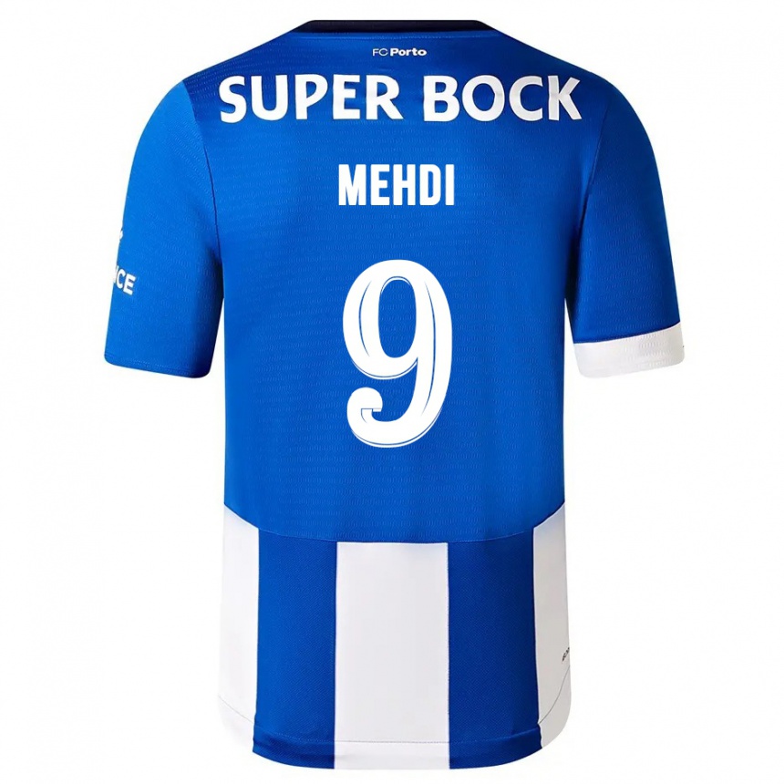 Men  Mehdi Taremi #9 Blue White Home Jersey 2023/24 T-Shirt Canada