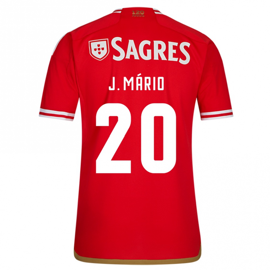 Homme Football Maillot Joao Mario #20 Rouge Tenues Domicile 2023/24 Canada