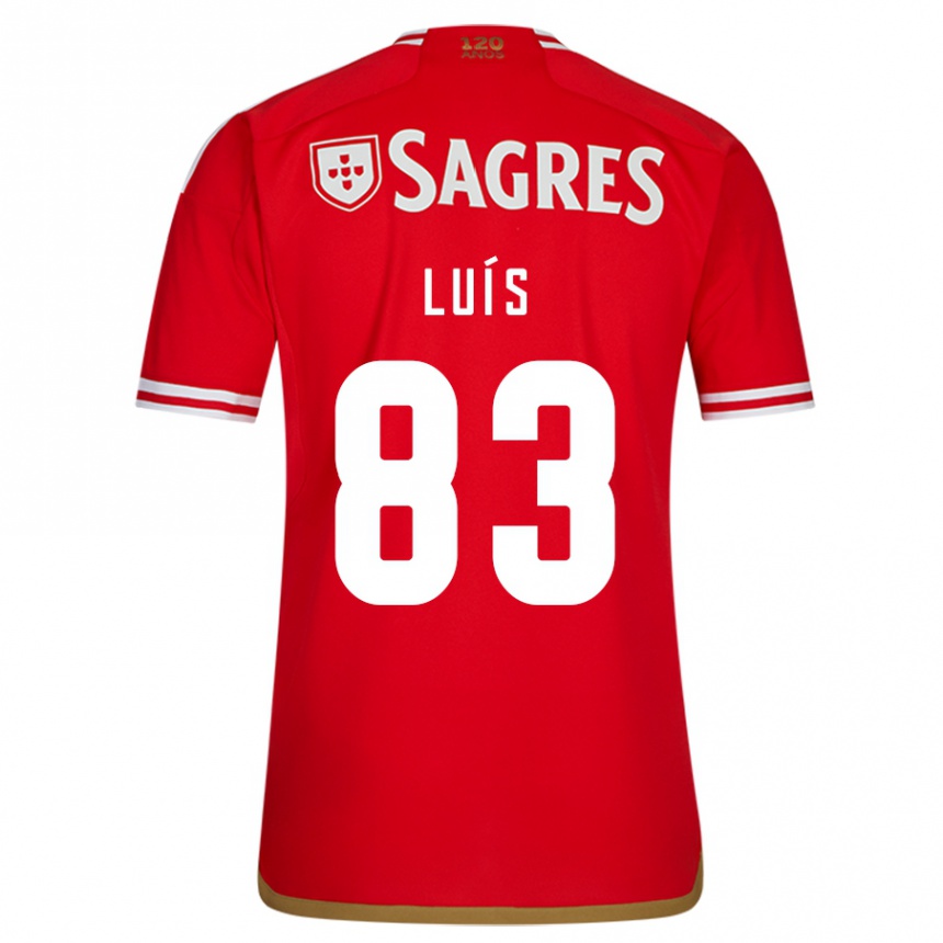 Men  Rafael Luís #83 Red Home Jersey 2023/24 T-Shirt Canada