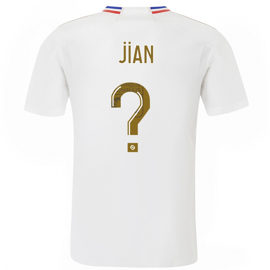 Men  Tao Jian #0 White Home Jersey 2023/24 T-Shirt Canada