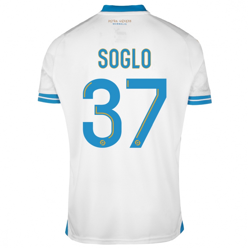 Homme Football Maillot Emran Soglo #37 Blanc Tenues Domicile 2023/24 Canada