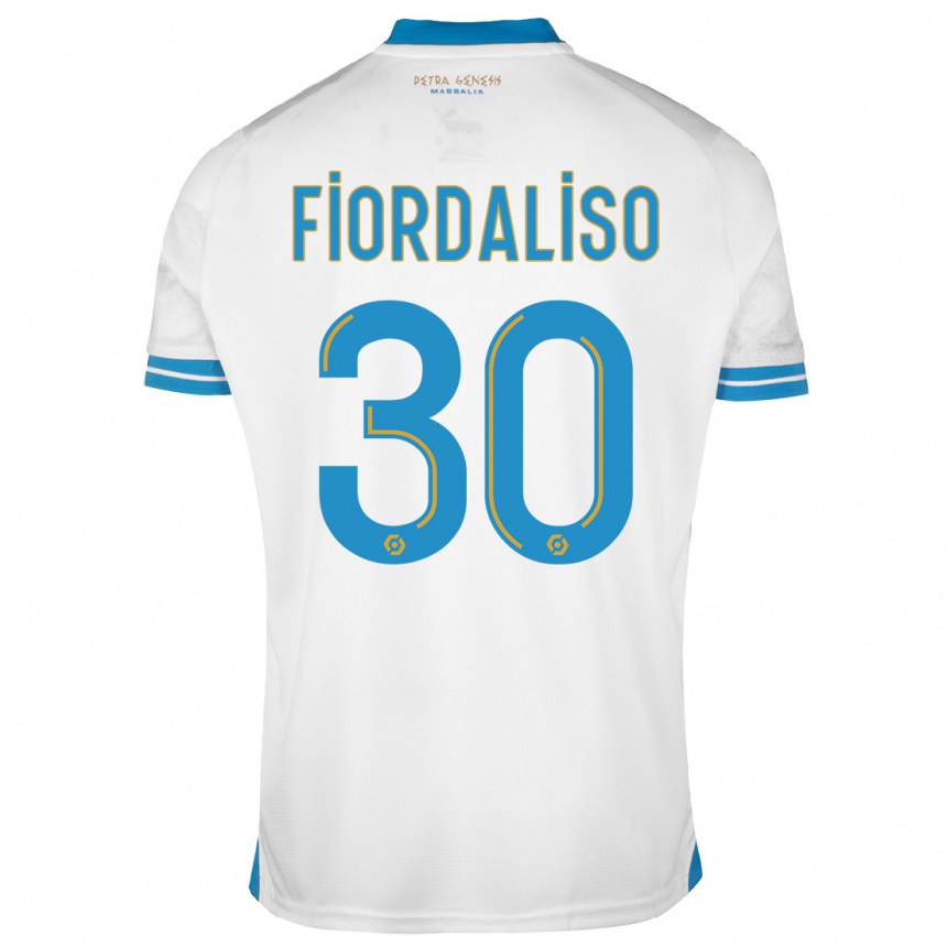 Homme Football Maillot Thelma Fiordaliso #30 Blanc Tenues Domicile 2023/24 Canada