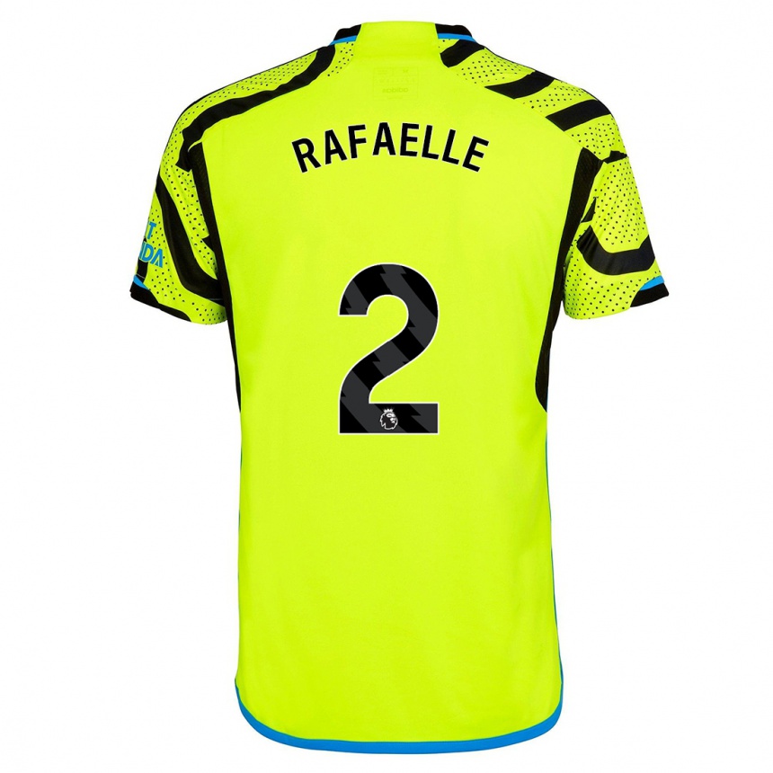 Homme Football Maillot Rafaelle Souza #2 Jaune Tenues Extérieur 2023/24 Canada