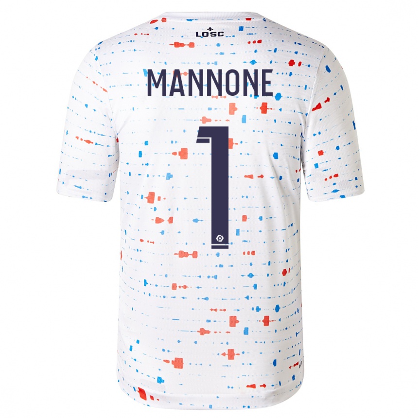 Homme Football Maillot Vito Mannone #1 Blanc Tenues Extérieur 2023/24 Canada