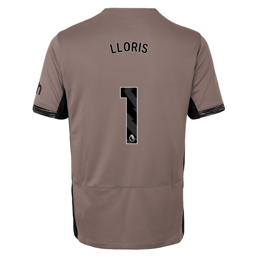 Homme Football Maillot Hugo Lloris #1 Beige Foncé Troisieme 2023/24 Canada