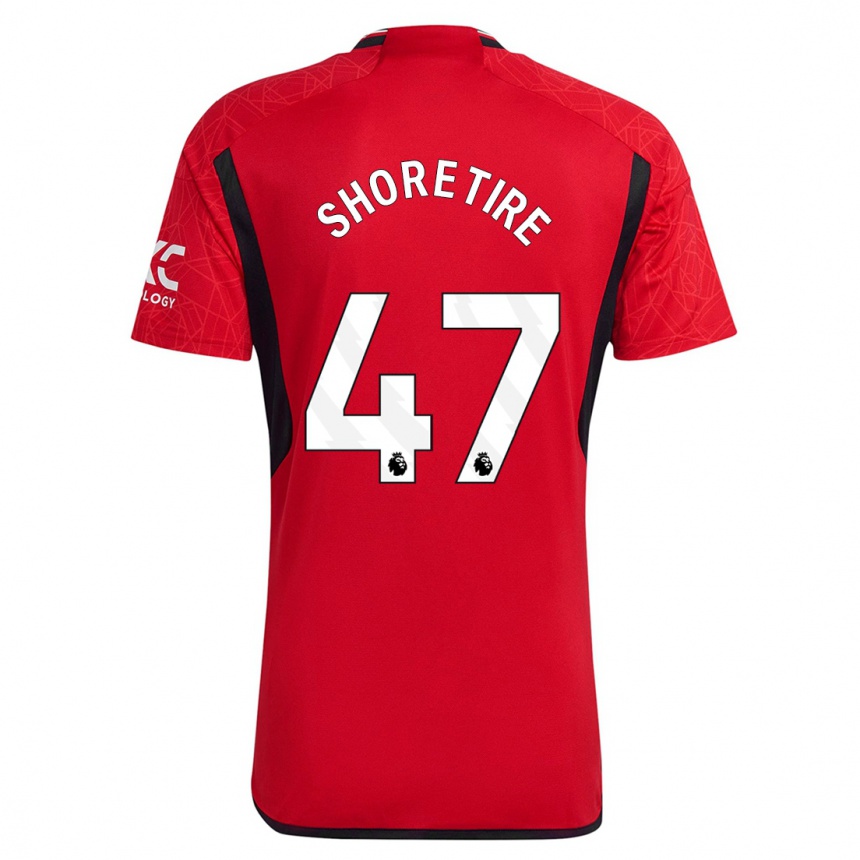 Femme Football Maillot Shola Shoretire #47 Rouge Tenues Domicile 2023/24 Canada