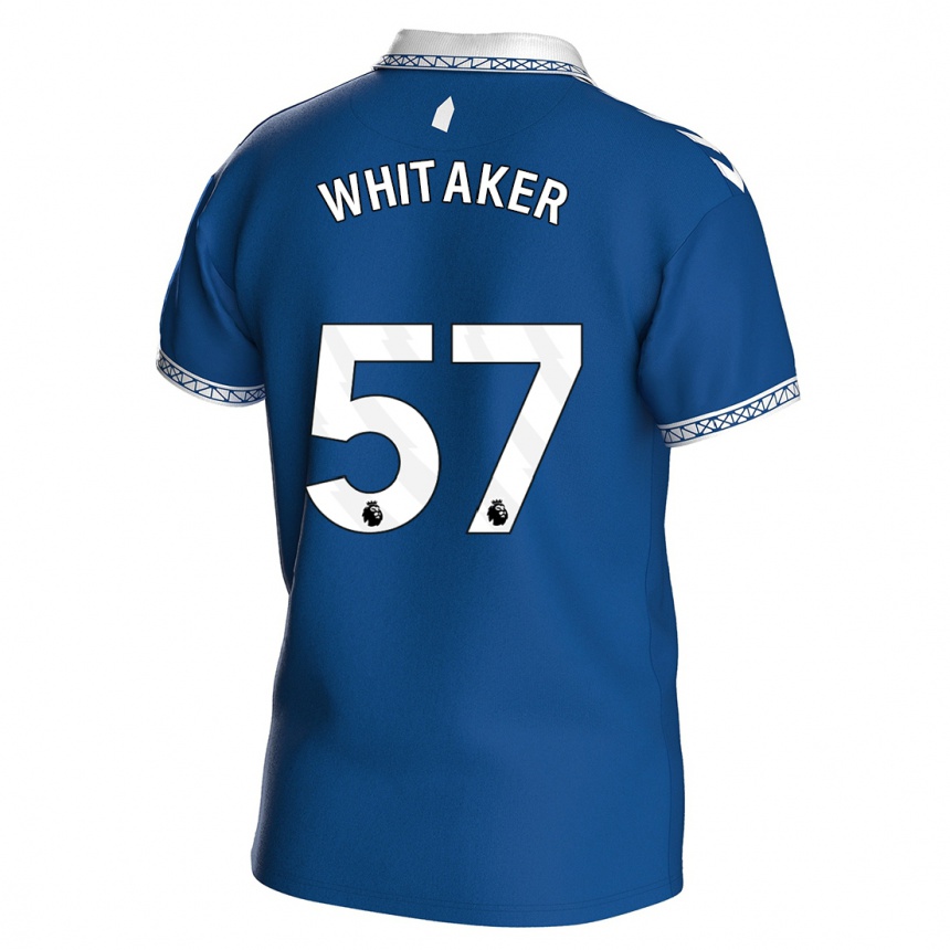 Femme Football Maillot Charlie Whitaker #57 Bleu Royal Tenues Domicile 2023/24 Canada