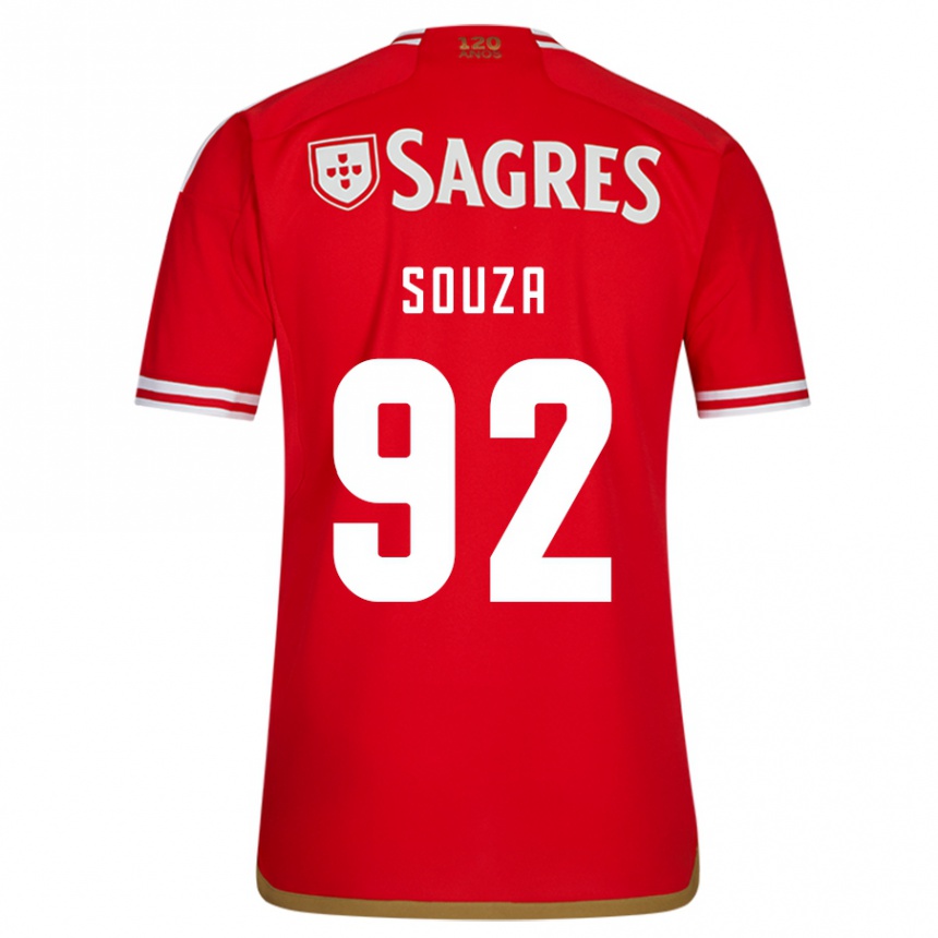 Femme Football Maillot Pedro Souza #92 Rouge Tenues Domicile 2023/24 Canada