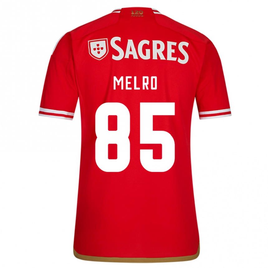 Women  José Melro #85 Red Home Jersey 2023/24 T-Shirt Canada