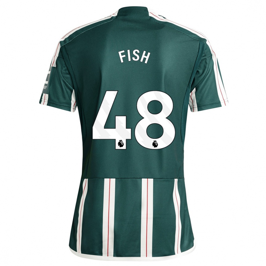 Women  Will Fish #48 Dark Green Away Jersey 2023/24 T-Shirt Canada