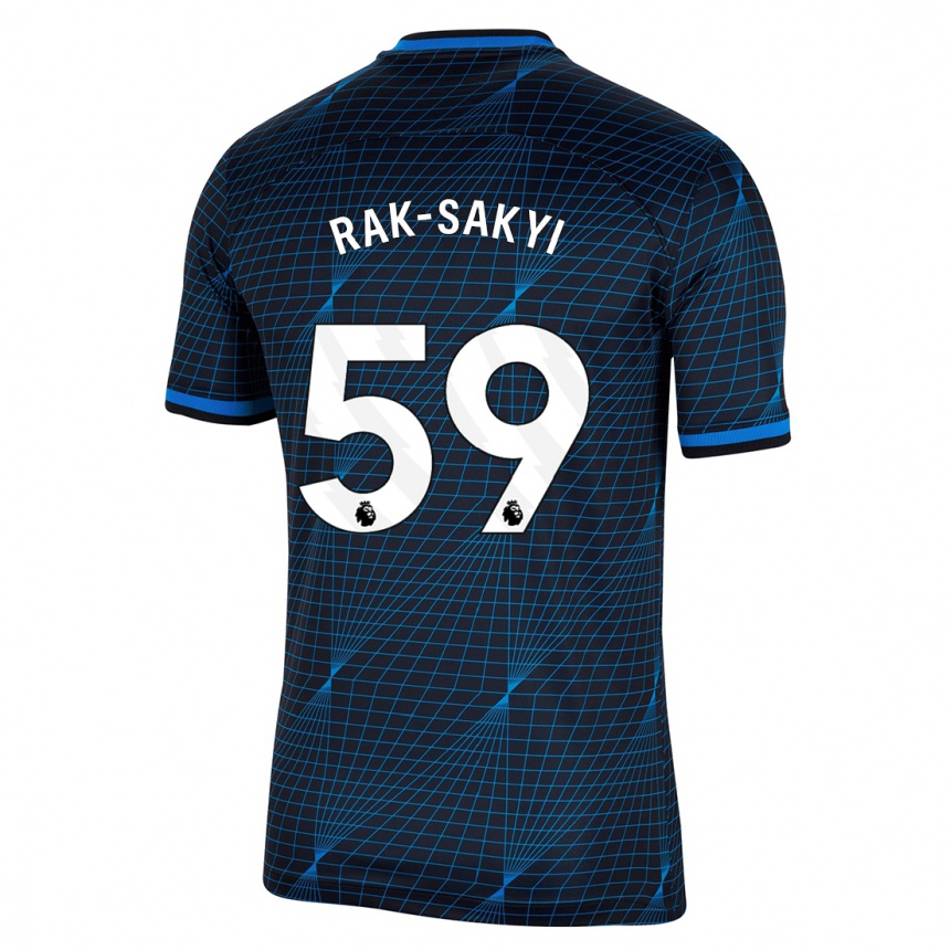 Femme Football Maillot Sam Rak-Sakyi #59 Bleu Foncé Tenues Extérieur 2023/24 Canada