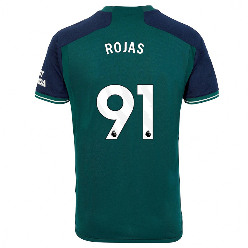 Femme Football Maillot Alexei Rojas #91 Vert Troisieme 2023/24 Canada