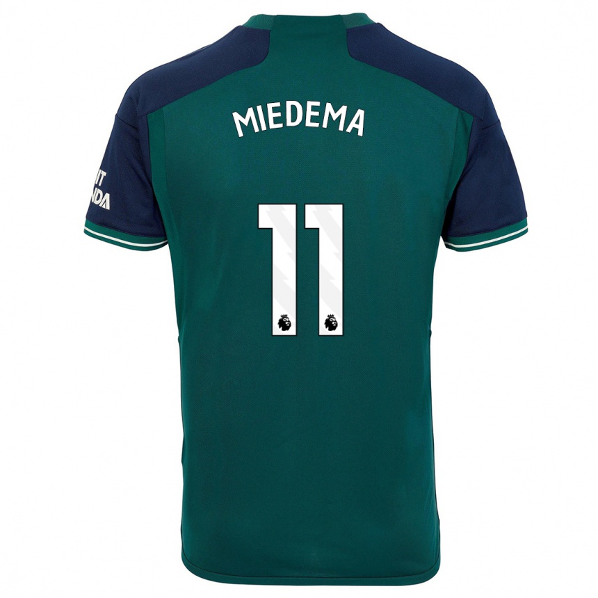 Women  Vivianne Miedema #11 Green Third Jersey 2023/24 T-Shirt Canada