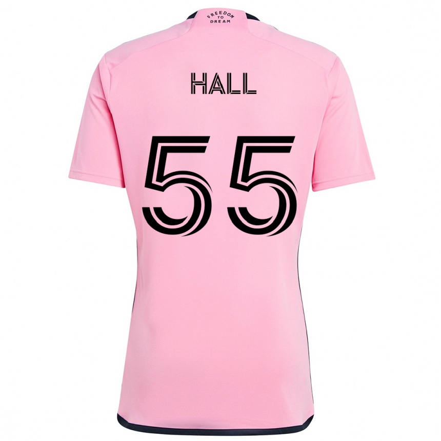 Kids Football Tyler Hall #55 Pink Home Jersey 2024/25 T-Shirt Canada