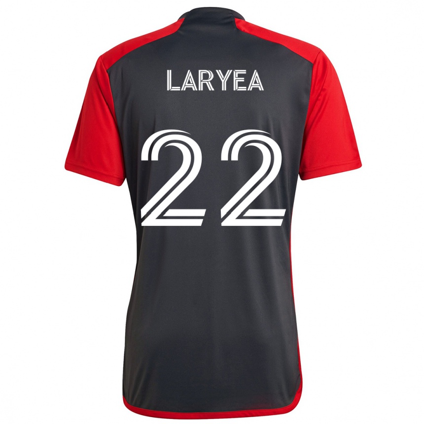 Kids Football Richie Laryea #22 Grayn Red Home Jersey 2024/25 T-Shirt Canada