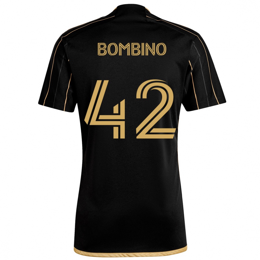 Enfant Football Maillot Luca Bombino #42 Or Noir Tenues Domicile 2024/25 Canada